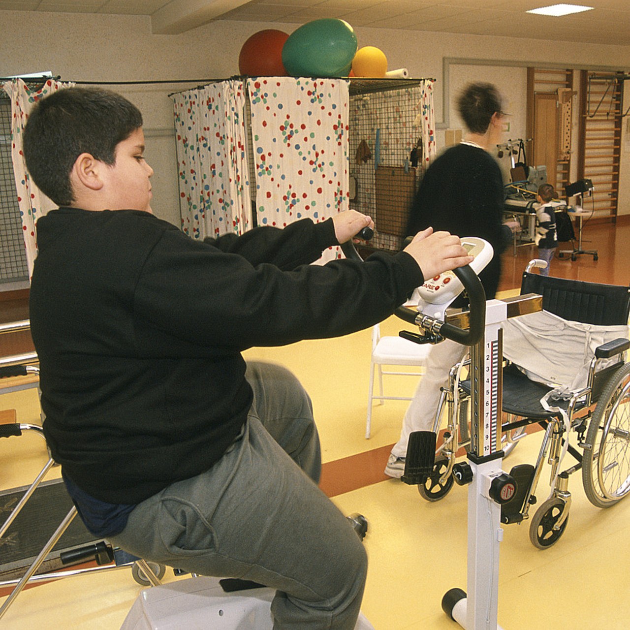 L'expérimentation Mission retrouve ton cap, dédiée à la prise en charge des enfants souffrant d'obésité, est l'une des premières à bénéficier d'une entrée dans le droit commun. Un parcours pour les adultes est en cours de finalisation. (Cacchia/BSIP)