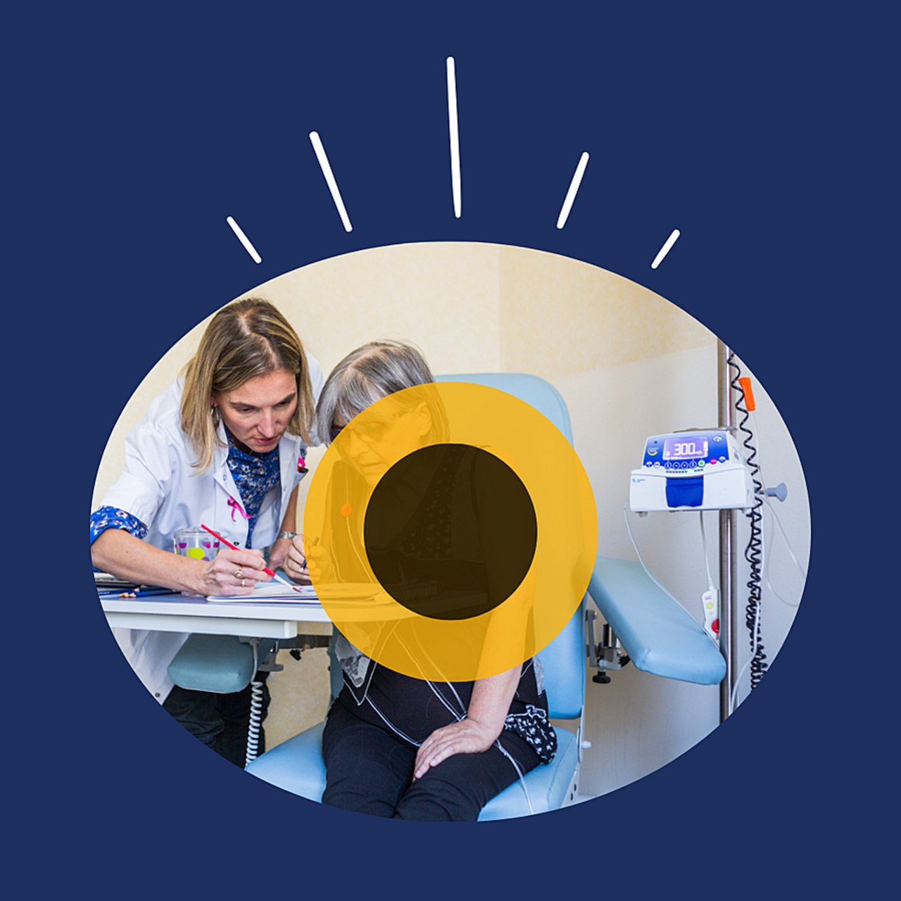 Lancé début 2022, le consortium Weshare permet notamment une montée en puissance de la recherche en sciences humaines et sociales en oncologie. (Burger/Phanie)