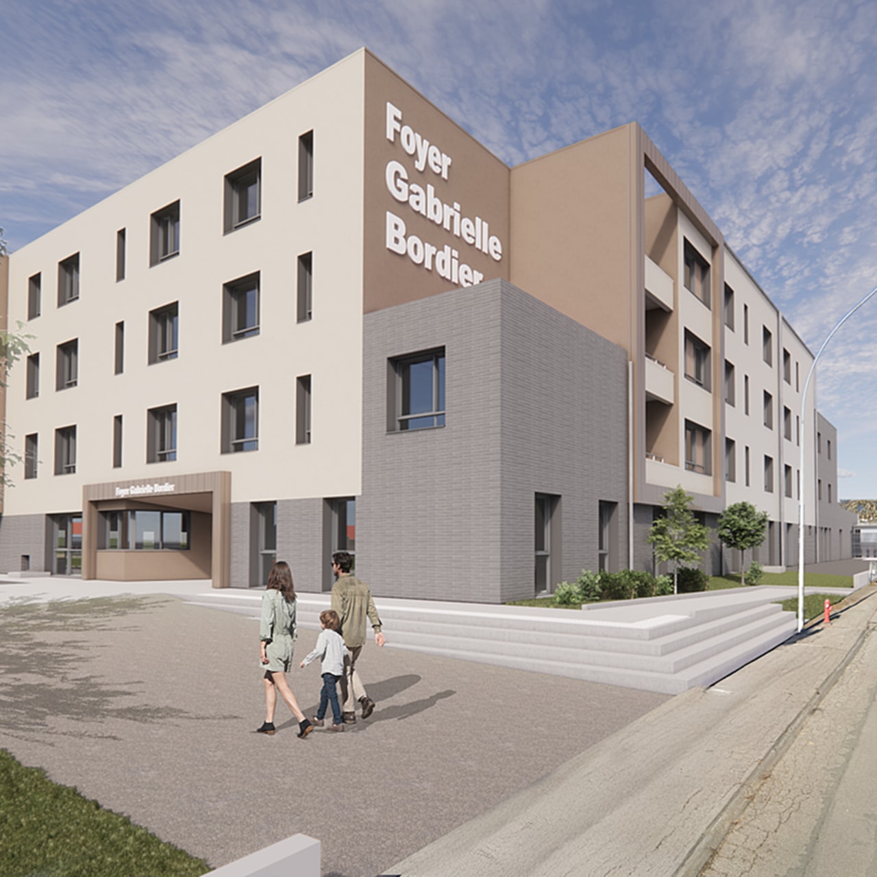 Le nouveau foyer disposera d'un rez-de-chaussée et de trois étages, avec des chambres de 25 mètres carrés au lieu de 14 actuellement.