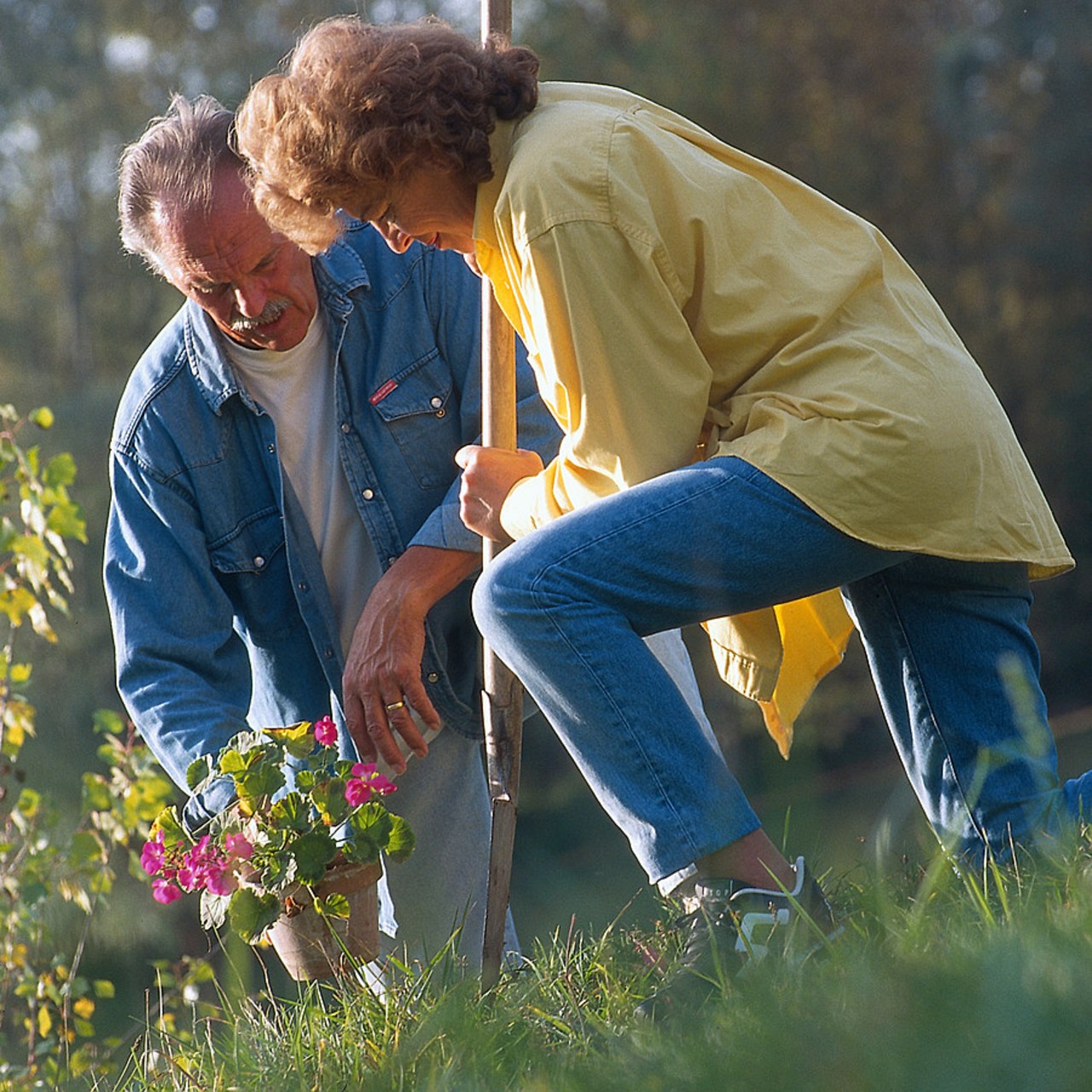 Et si le jardinage était prescrit sur ordonnance ? (Chassenet/BSIP)