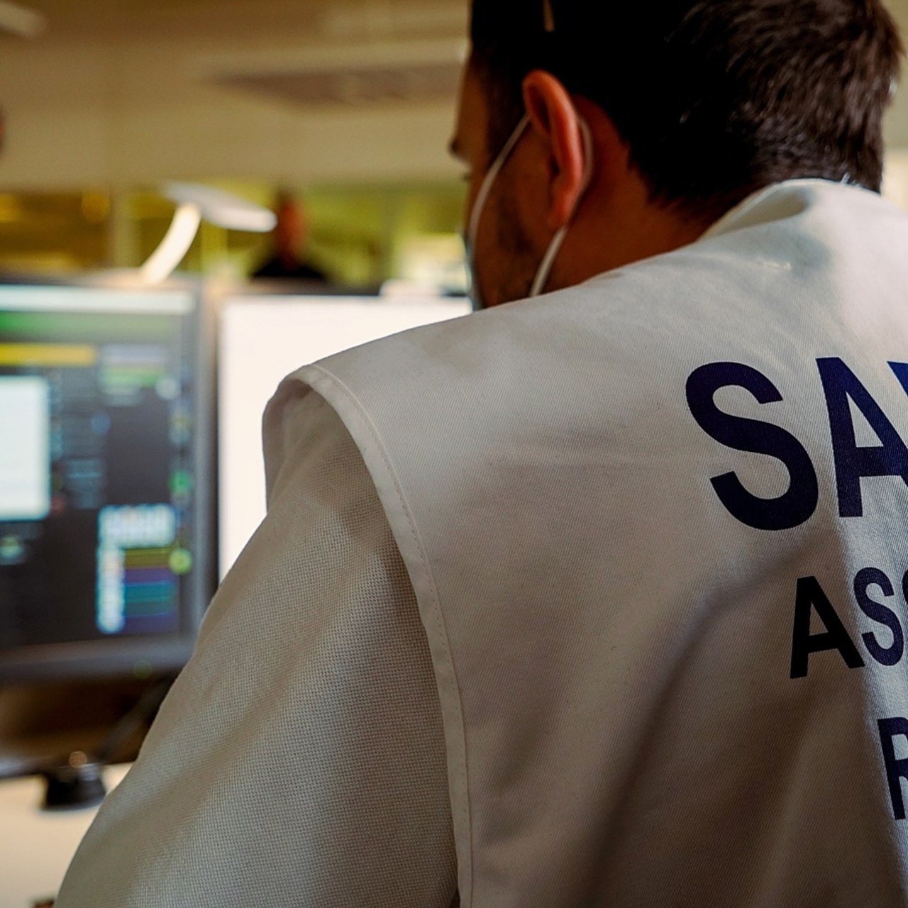 Plusieurs ARS font le constat d'un nombre encore important d'agents en fonction d'assistant de régulation médicale non diplômés au niveau des Samu, ce qui sera rigoureusement interdit début 2026. (Tremelet/Image Point FR/BSIP)