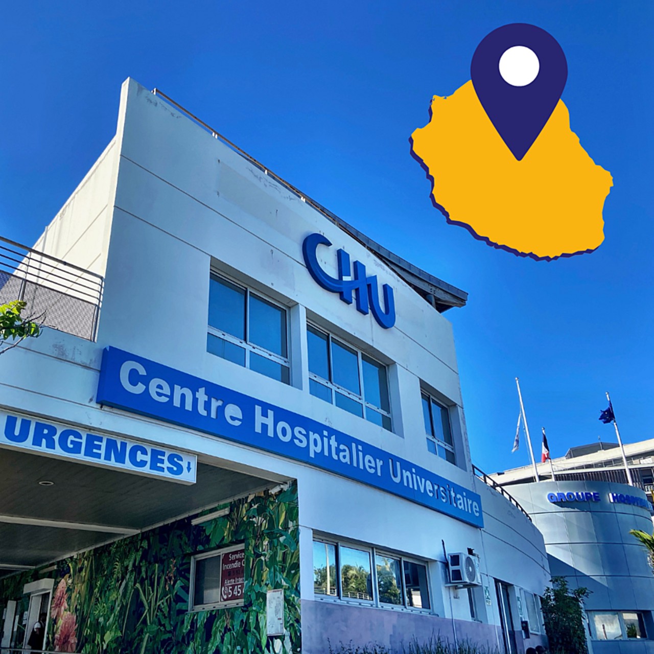 Les patients mahorais transférés au CHU de La Réunion affichent une durée moyenne de séjour de 16 jours contre 5,6 pour les Réunionnais, renforçant le risque d'emboliser l'hôpital si rien n'est fait pour les loger en dehors une fois les soins lourds passés. (Thomas Quéguiner/Hospimedia)