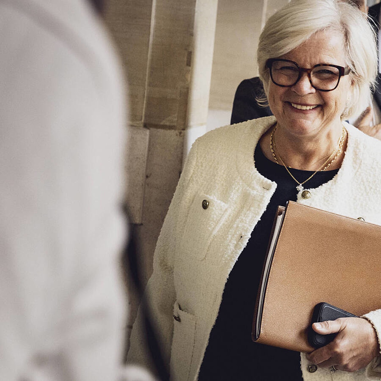 Au sein du Gouvernement, c'est Catherine Vautrin, ministre du Travail, de la Santé, des Solidarités et des Familles, qui est chargée de défendre les positions de l'exécutif sur la fin de vie. (Alexandra Bonnefoy-Pool/Sipa)