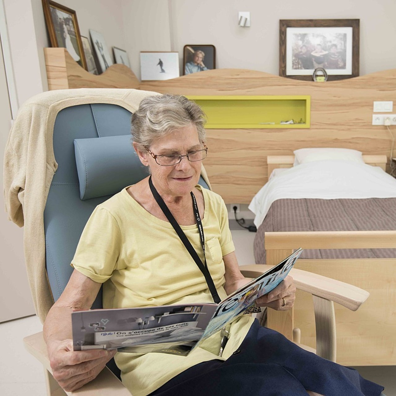 La vie en Ehpad ne peut se limiter aux toilettes et aux repas ou aux activités occupationnelles. (Astier/BSIP)