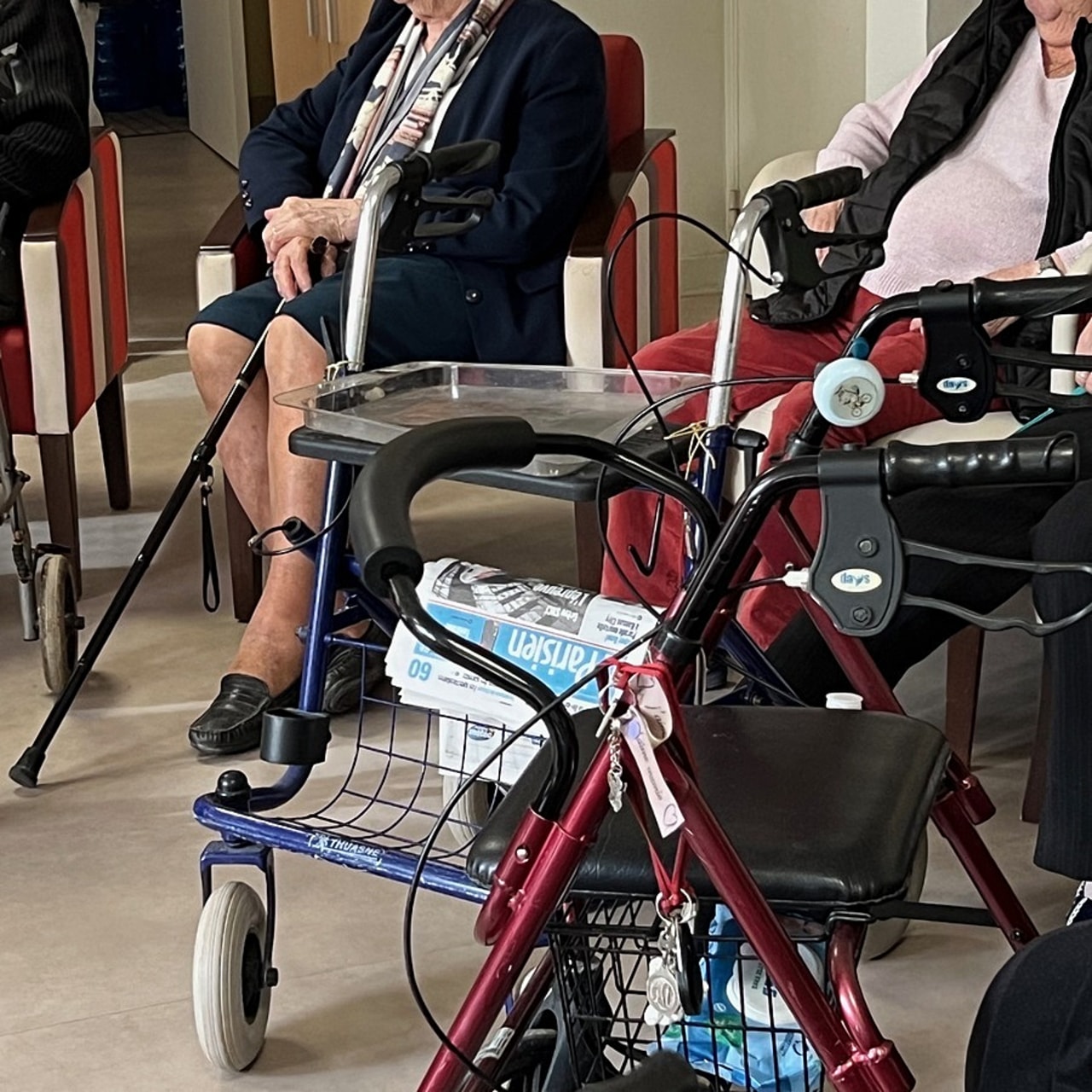 La Cour des comptes relève des moyens financiers trop restreints limitant les animations et les sorties pour les résidents. (Emmanuelle Deleplace/Hospimedia)