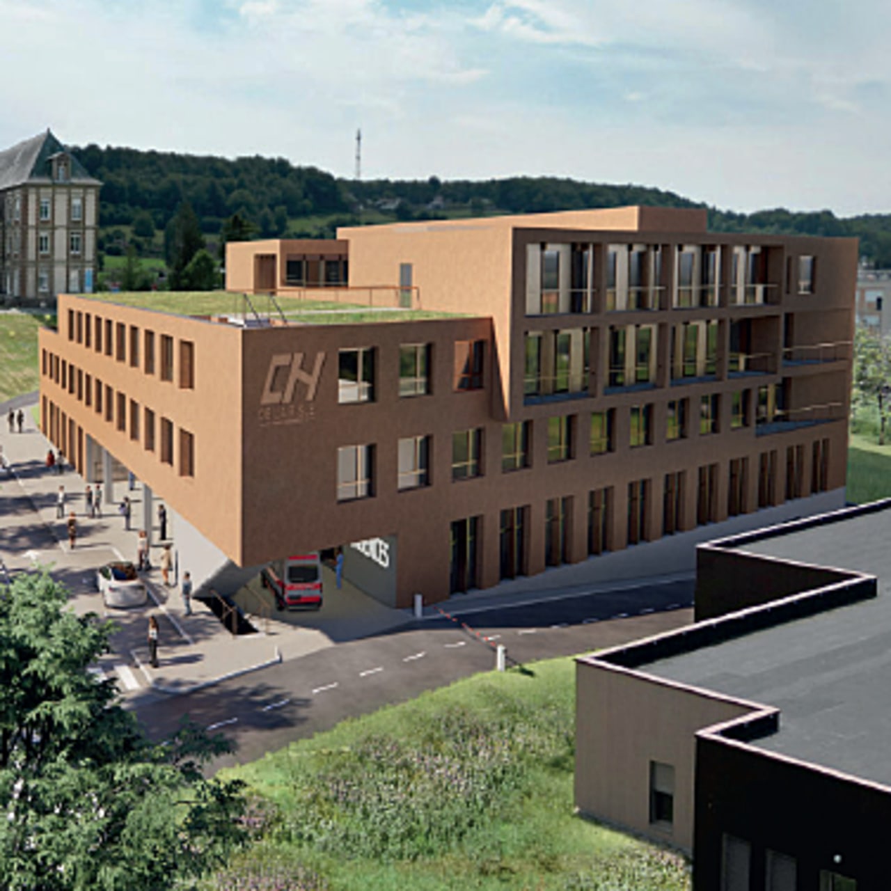 La fin du chantier de reconstruction est prévue pour le premier semestre 2027. (Cabinet AIA)