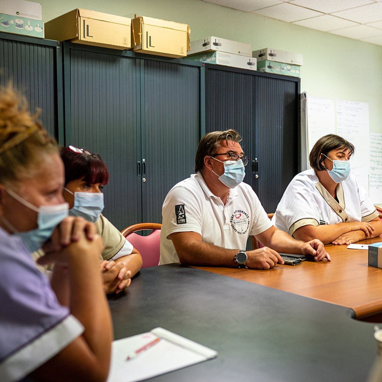 Le CNG formule plusieurs recommandations en matière d'accompagnement des professionnels et de la famille. (Morcillo/BSIP)