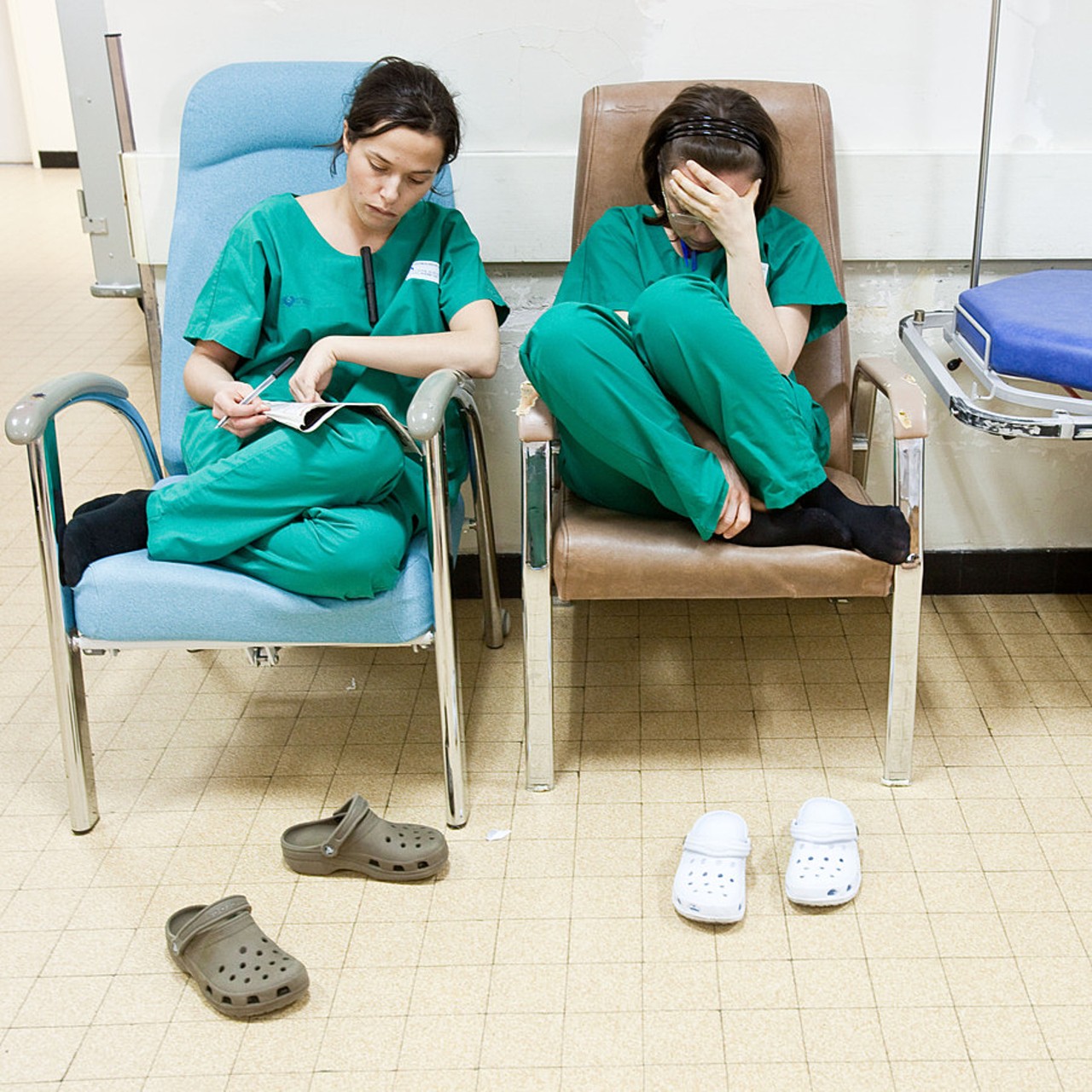 Une feuille de route ministérielle va identifier et mettre en place les outils pour prévenir et améliorer la santé des soignants. (AP-HP-Cochin-Voisin/Phanie)