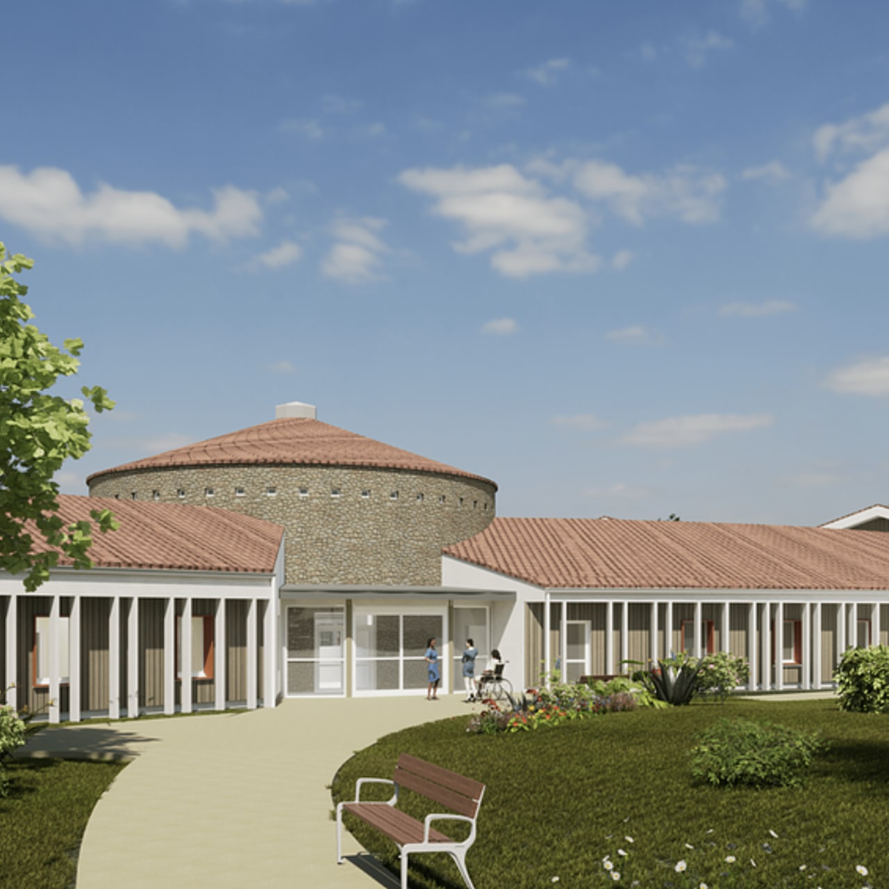 Les travaux ont commencé à l'Ehpad Le Colombier pour sauvegarder les lits du territoire. (CIAS Vie et Boulogne)