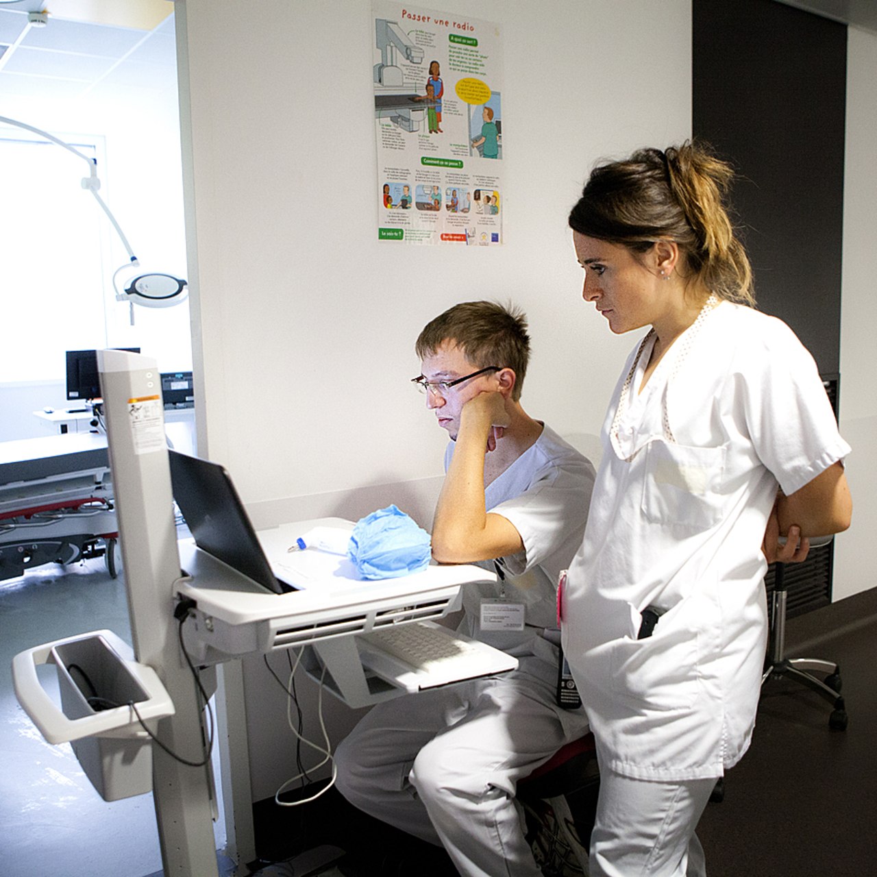 Le Conseil d'État n'a accédé qu'à une partie des demandes du Conseil national de l'ordre des médecins sur les règles de droit d'accès au DMP. (Amélie Benoist/Image Point FR/BSIP)