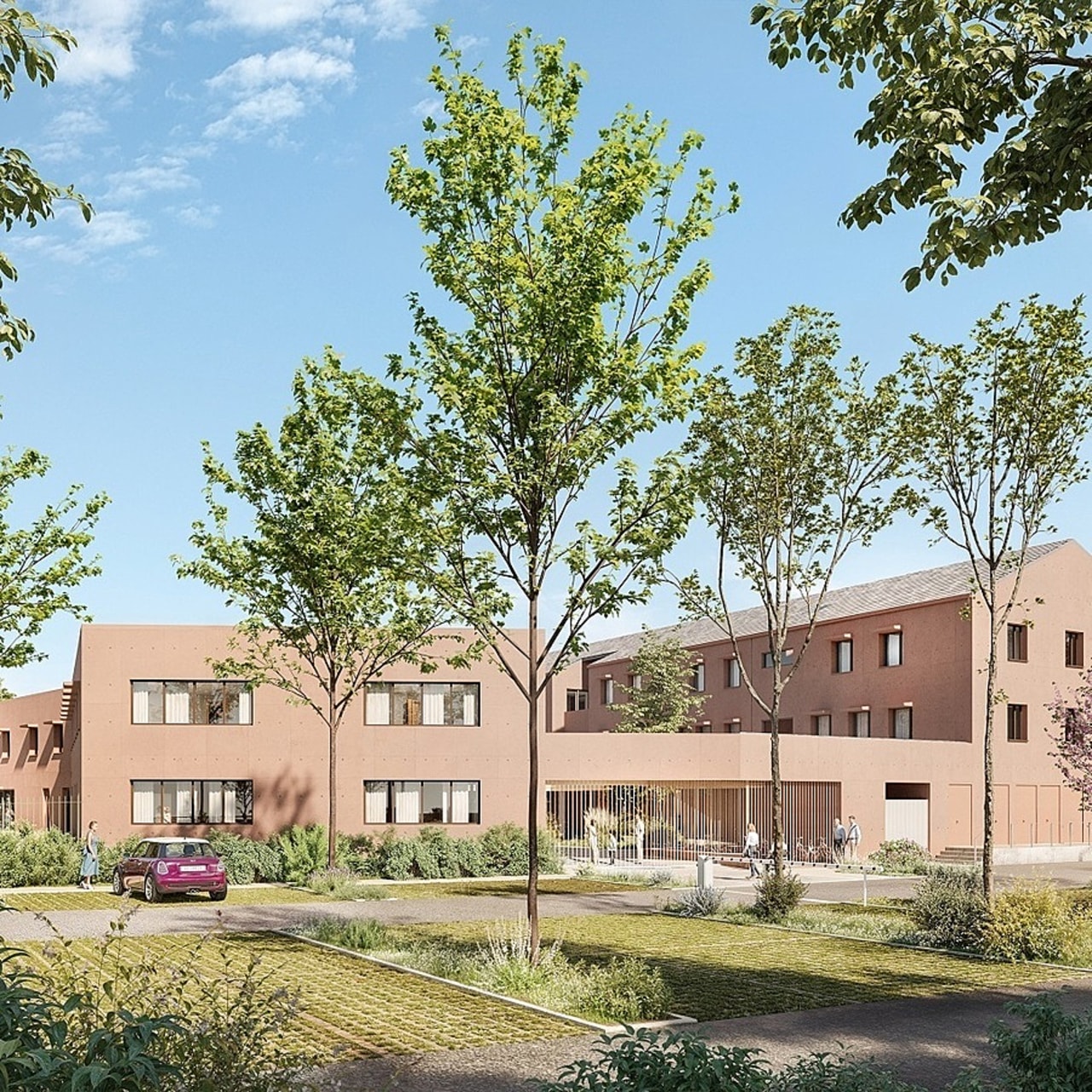 Un nouvel établissement pour jeunes atteints de troubles autistiques va voir le jour à Bourgoin-Jallieu en 2027. (Insolites architectures)