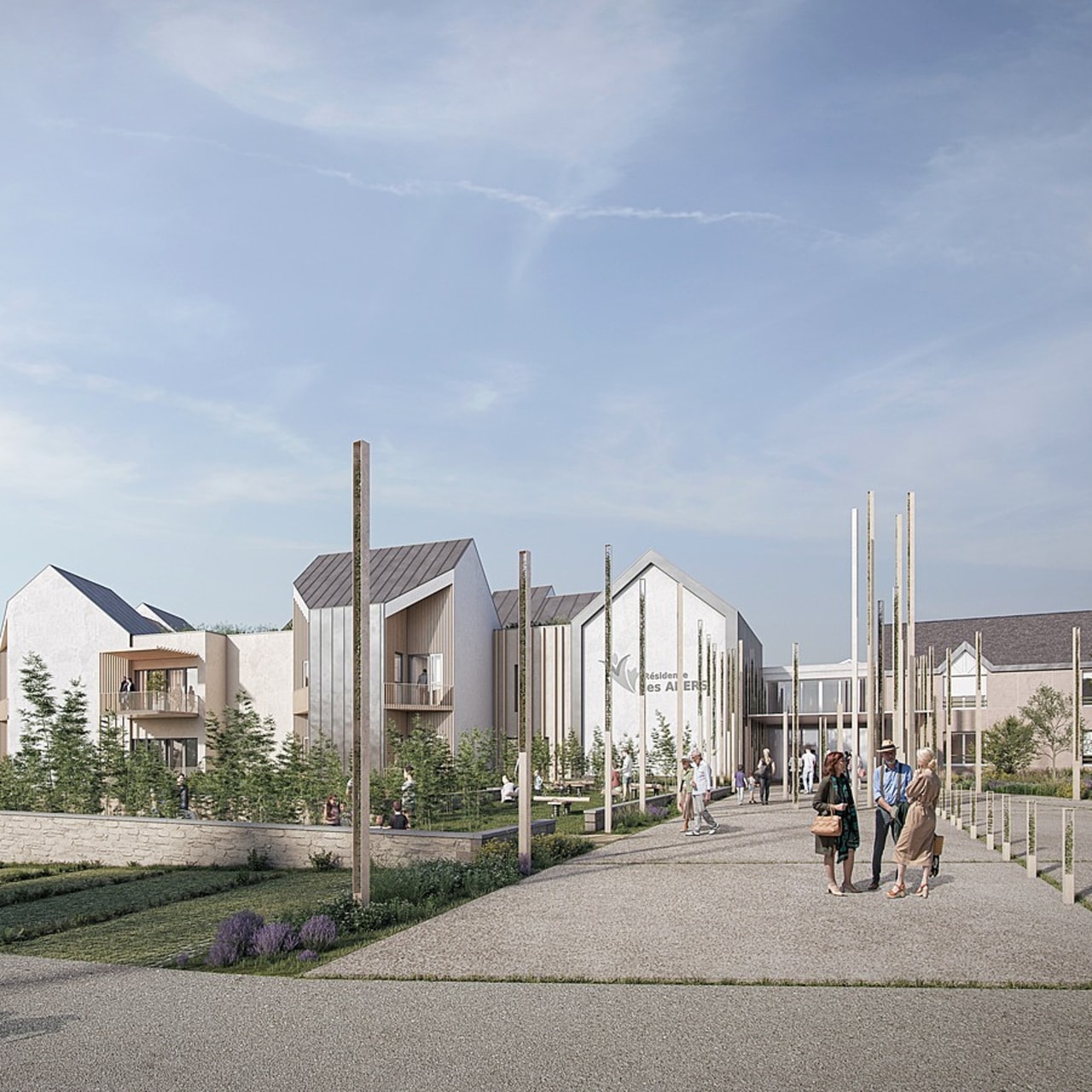 Les travaux de la partie neuve commencent en 2026 tandis que ceux dédiés à la restructuration de l'établissement de Lannilis débutent en 2028. La livraison finale est prévue en 2030. (Inui)