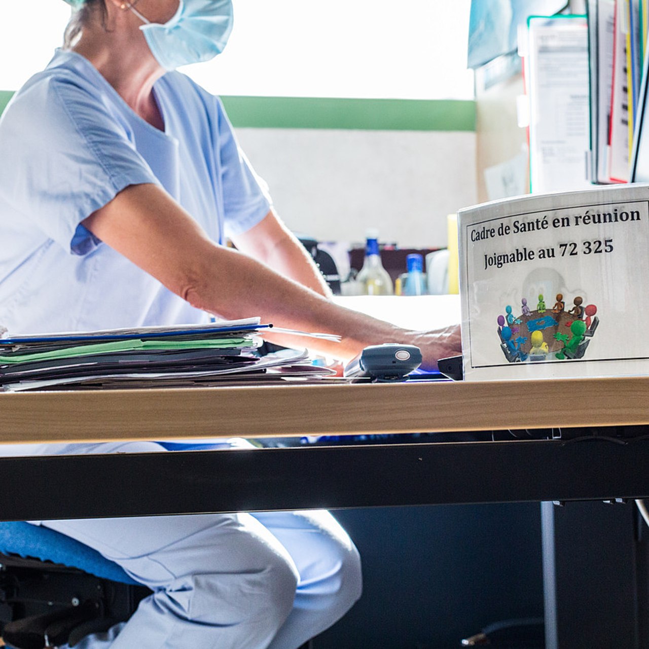 Face à la proportion importante de "juniors" parmi ses cadres de santé, le CHU de Bordeaux a renforcé son accompagnement. (Burger/Phanie)