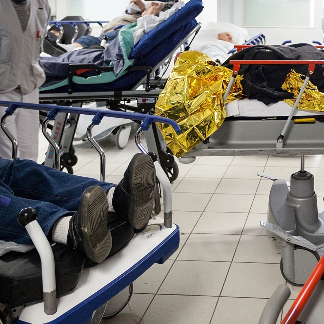 Parmi les manquements observés en Guadeloupe, la CGLPL pointe l'absence de protocole de collaboration entre les urgentistes et psychiatres, ce qui ne peut que nourrir en retour la paralysie des services d'urgences vis-à-vis des soins psychiatriques. (Calmettes/BSIP)