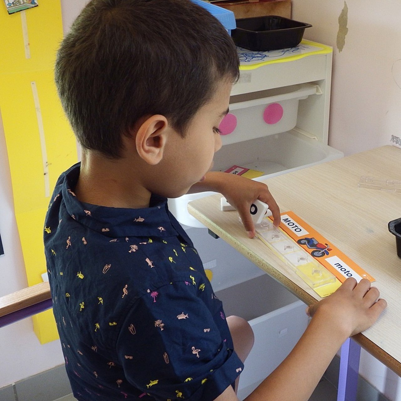 La HAS rappelle que les apprentissages scolaires et la formation professionnelle jouent un rôle central dans le parcours de soins et d’accompagnement. (Emmanuelle Deleplace/ Hospimedia)