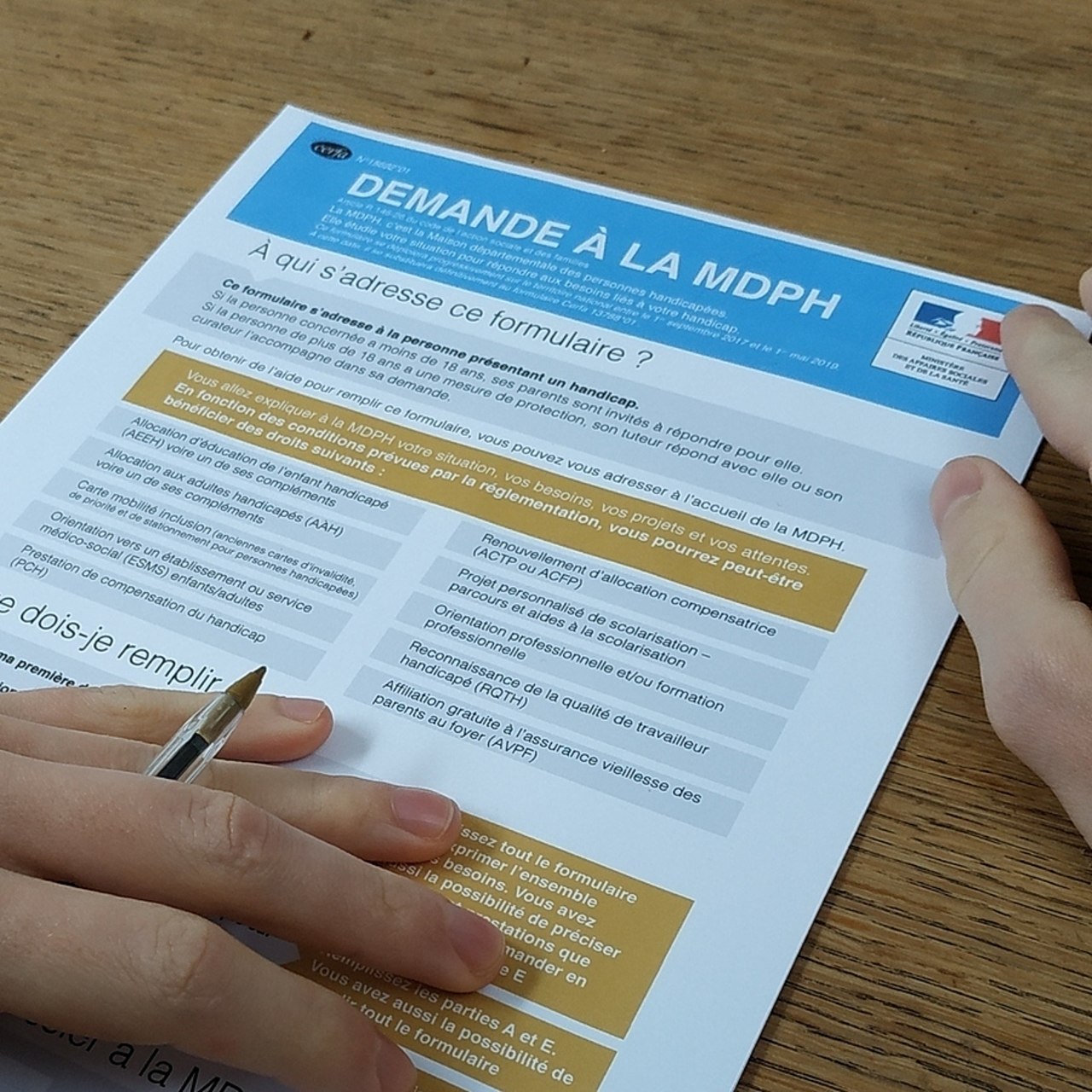 Au-delà de la levée de la barrière d'âge, l'arrêté ouvre droit à une procédure accélérée au sein des MDPH. (Agathe Moret/Hospimedia)