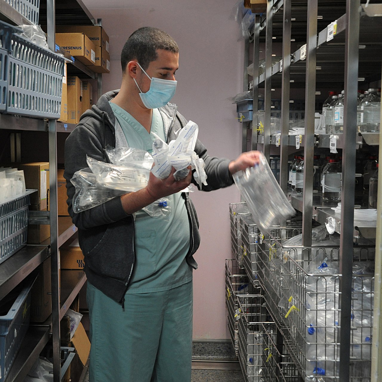 La résilience devient l'un des thèmes centraux de l'action d'Uniha afin d'épauler les hôpitaux dans leur réponse aux différentes crises. (Pascal Bachelet/BSIP)