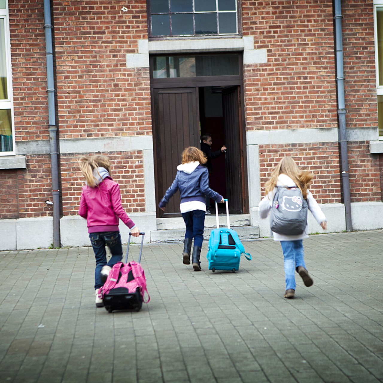 80% des enfants accompagnés par un Dame en Eure-et-Loir fréquentent leur école de secteur. (Amélie Benoist/ Image Point FR/BSIP)