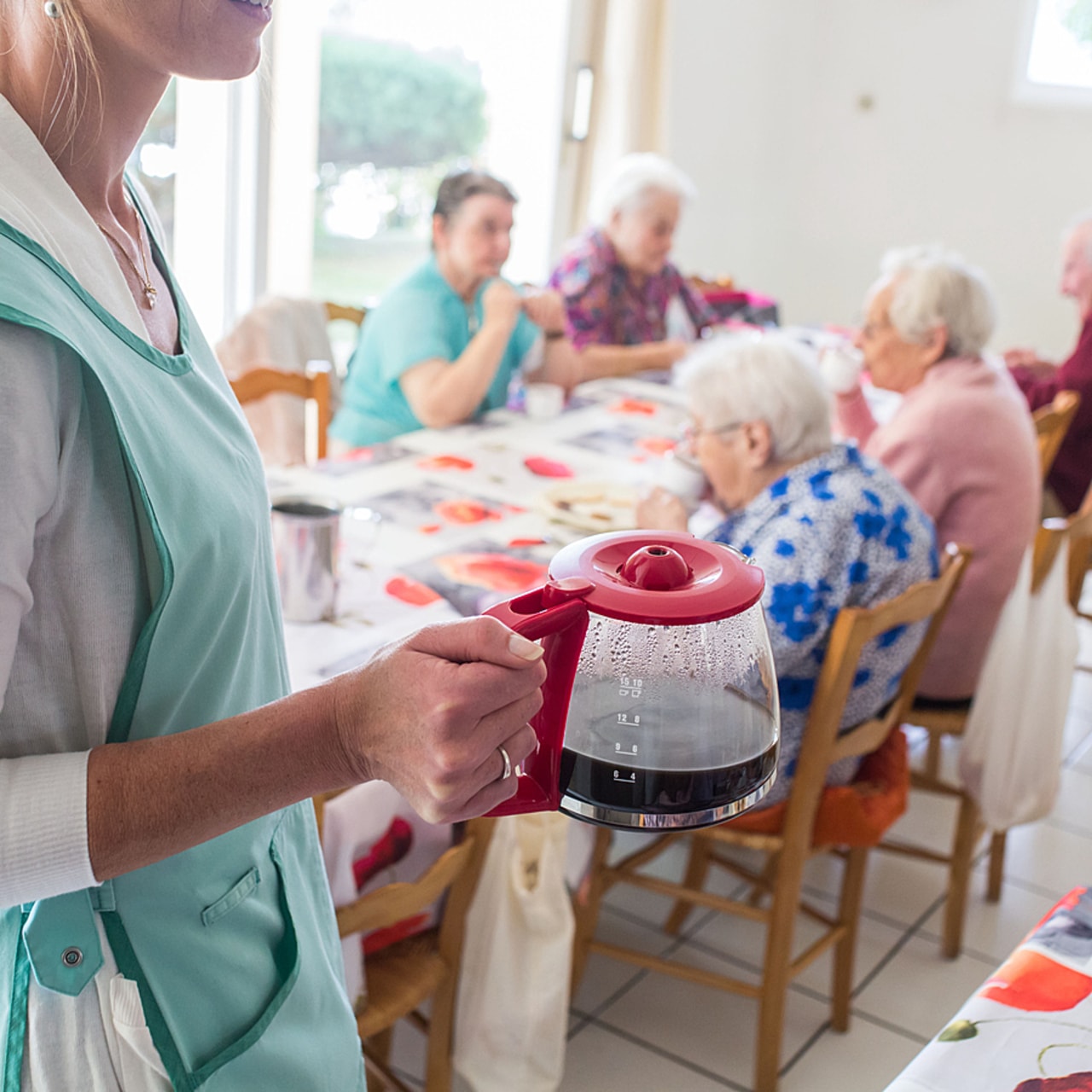 Les travaux de réhabilitation ont pour objectif d'améliorer le cadre de vie, le confort et la sécurité des résidents. (Burger/Phanie)