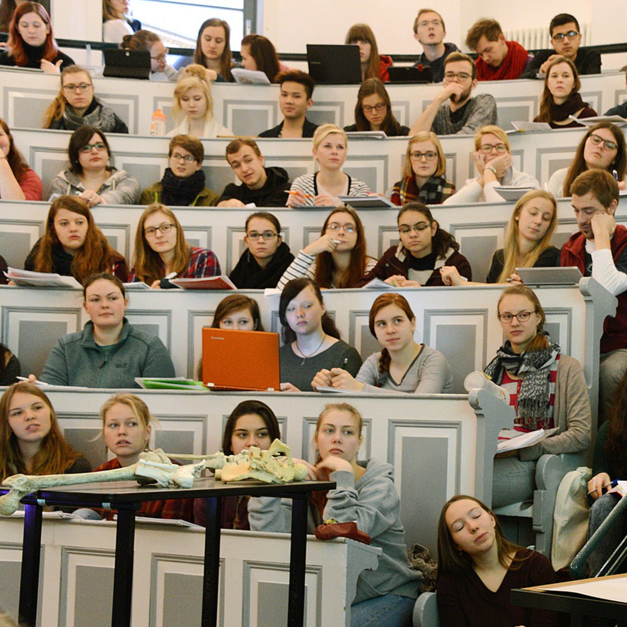 L'Anemf note une sensible amélioration des indicateurs en matière de déclaration de symptômes dépressifs chez les étudiants en médecine. (DPA Picture Alliance/BSIP)