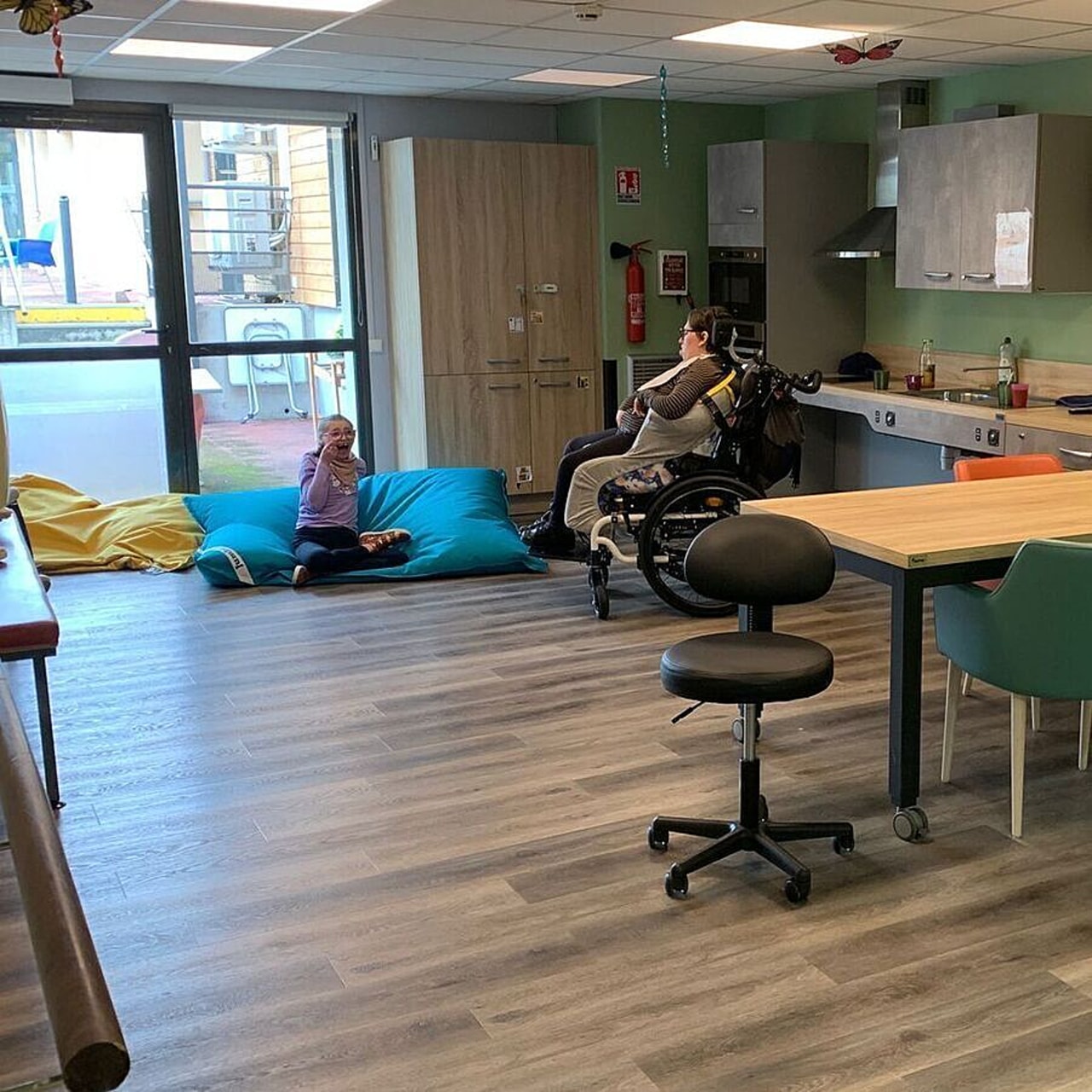 La maison d'accueil spécialisée accueille de jeunes adultes polyhandicapés, la plupart sous amendement Creton. (Aésio Santé)