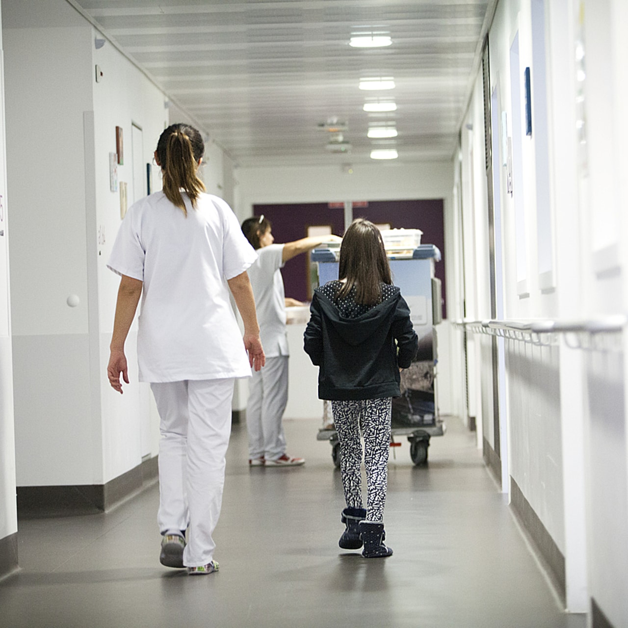 En France, entre 1,5 et 4 millions d'enfants de moins de 20 ans seraient atteints de maladies chroniques. (Amélie Benoist/Image Point FR/BSIP)
