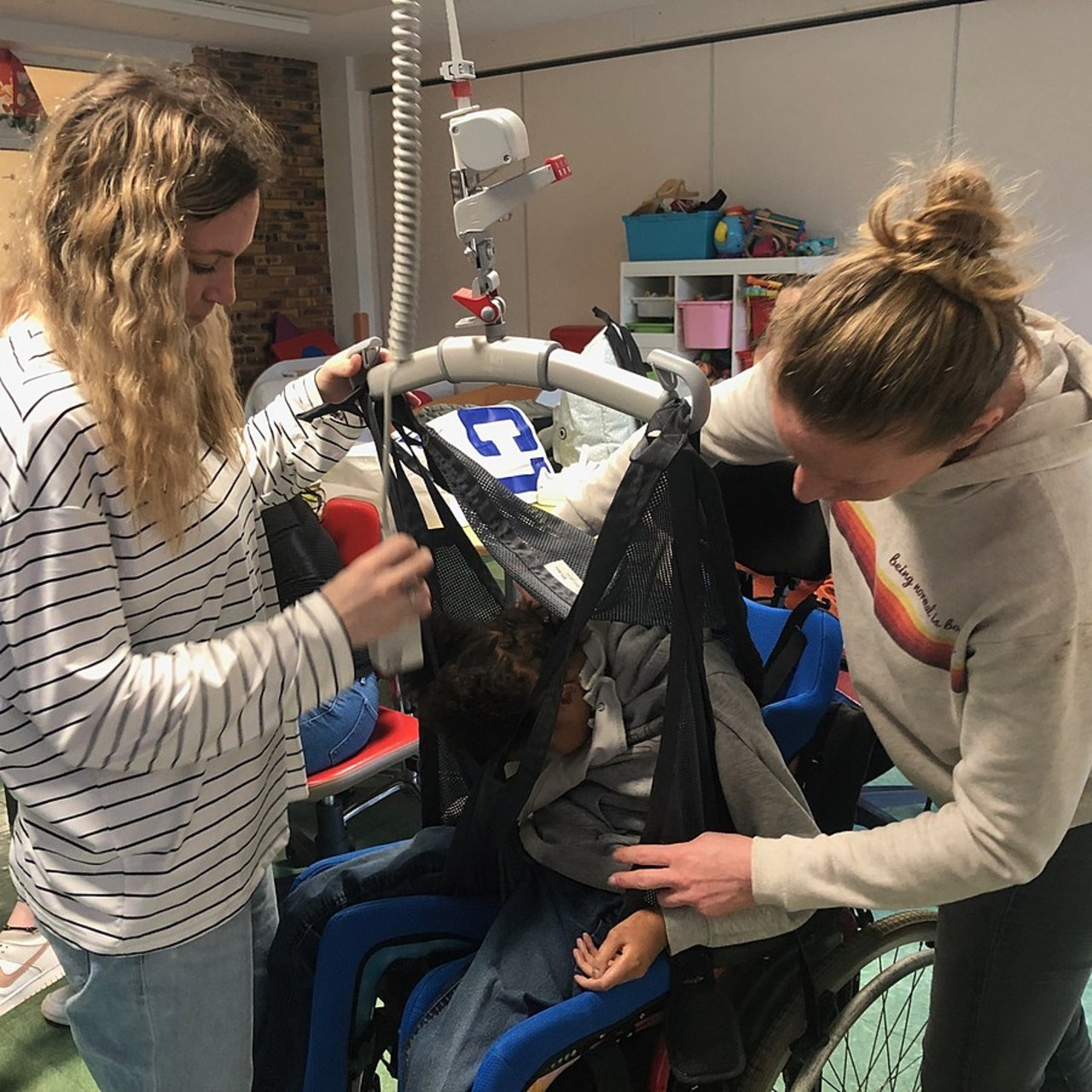 La question du plateau technique difficilement délocalisable reste centrale pour le secteur polyhandicap. (Emmanuelle Deleplace/Hospimedia)