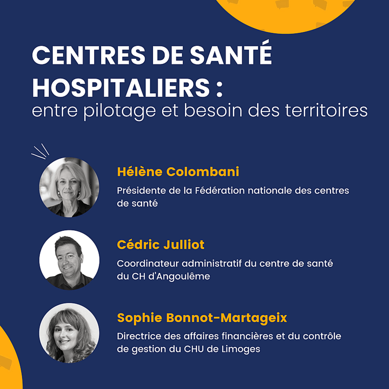 Centres de santé hospitaliers : entre pilotage et besoin des territoires