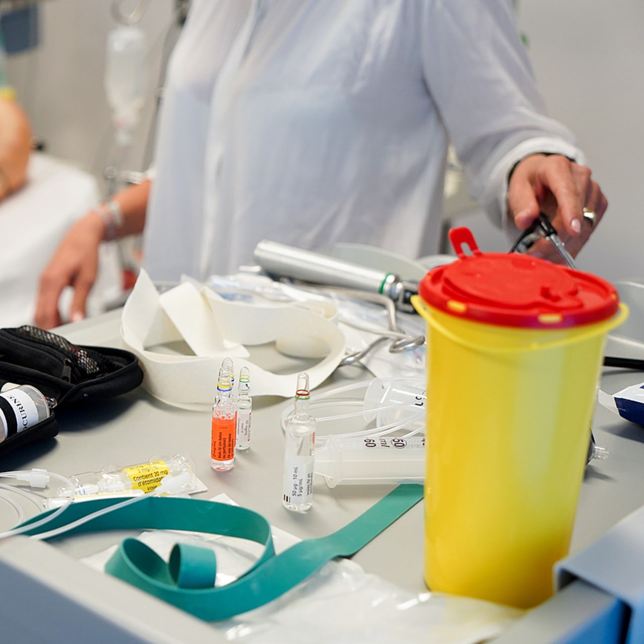 L'écoresponsabilité des soins devrait être la pierre angulaire de la future feuille de route de planificaton écologique du système de santé. (Tremelet/Image Point FR/BSIP)