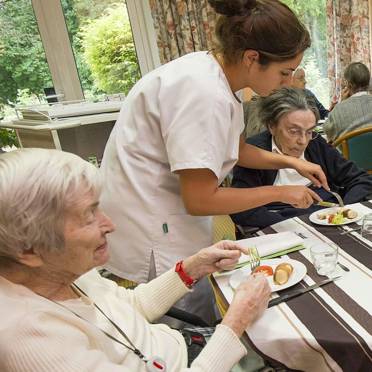 L'association Alim50+ encourage le bien vieillir par l'alimentation avec une prévention à tous les âges u compris en Ehpad. (Astier/BSIP)