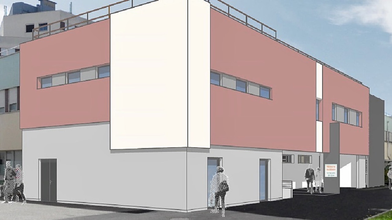 La nouvelle salle de cardiologie interventionnelle permettra également de diminuer l'irradiation des patients et de bénéficier d'une meilleure qualité d'image. (Société d'architecture GKG)