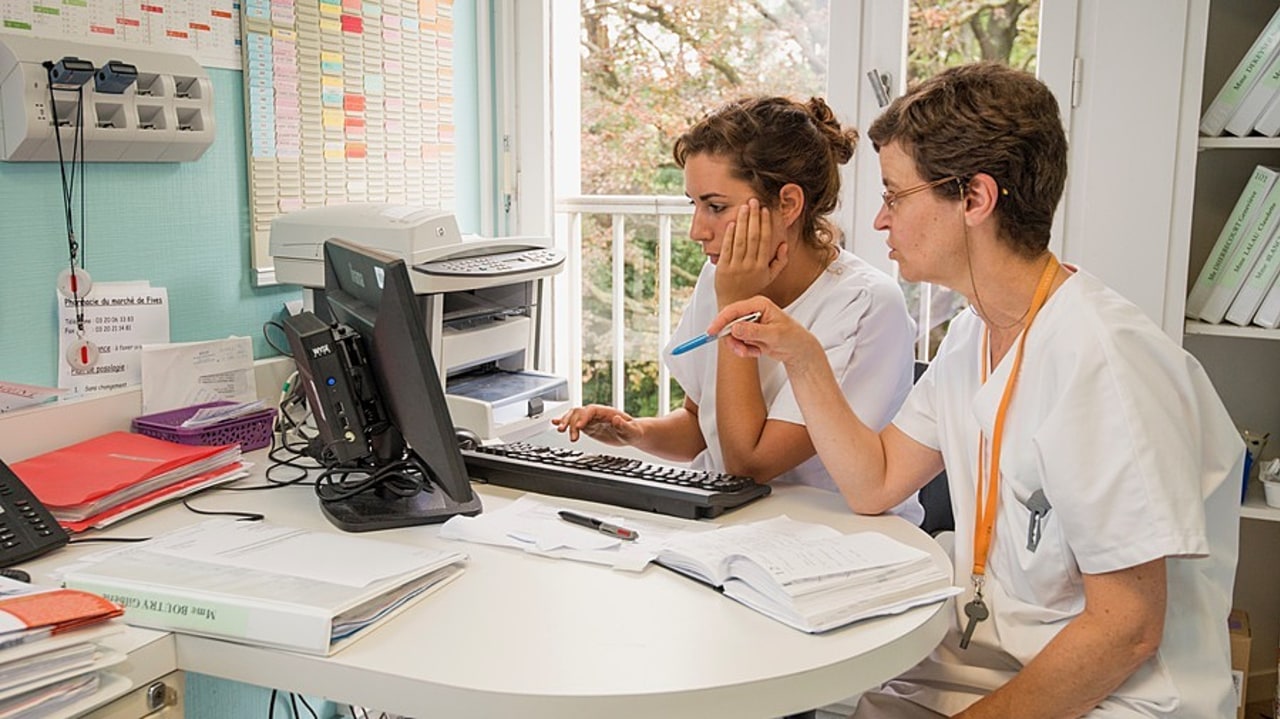 Une première solution logicielle de dossier de l'usager informatisé vient d'être référencée Ségur numérique par l'Agence du numérique en santé. (Astier/BSIP)