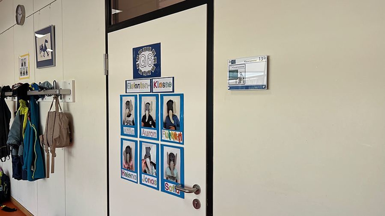 Les effectifs par classe à la Comeniusschule sont relativement restreints afin d'assurer un lieu d'apprentissage serein à tous (Edoxie Allier/Hospimedia).