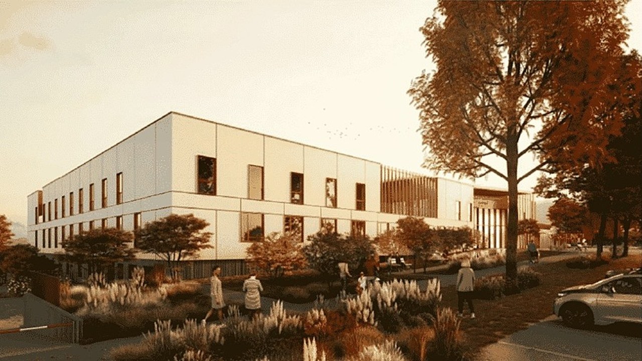 L'accueil des premiers patients du nouvel hôpital de Lavelanet, assorti d'un investissement de 20 M€, est prévu pour septembre 2025. (Chiva)