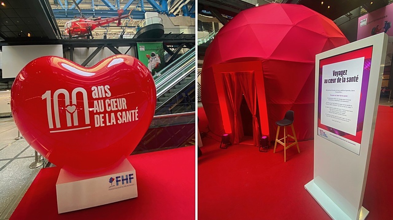 En huit minutes, le film plonge les spectateurs dans les ventricules d'un cœur battant, l'amenant à découvrir les différentes facettes des hôpitaux et Ehpad publics. (Thomas Quéguiner/Hospimedia)