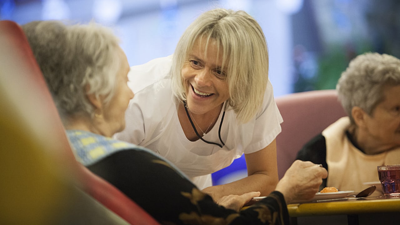 Concernant les sujets environnementaux, Didier Sapy a insisté sur l'importance de la restauration, "un sujet qui touche toutes les catégories professionnelles de l'établissement, à la fois soin et plaisir". (Amélie Benoist/Image Point FR/BSIP)