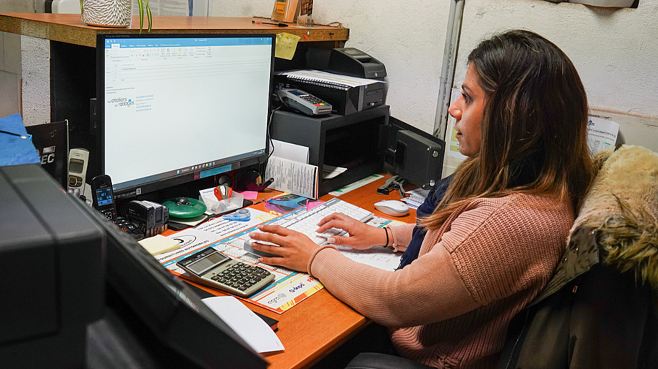 Si le taux légal d'emploi des personnes en situation de handicap est presque atteint dans la fonction publique dans son ensemble, cette donnée cache de fortes disparités. (Tremelet/Image Point FR/BSIP)