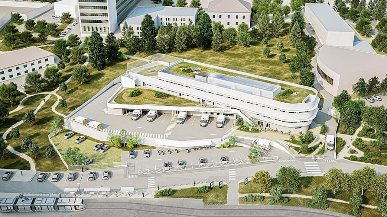 Le chantier s'inscrit dans une étape stratégique de développement de l'établissement qui fait face à une augmentation de son activité et de la taille de ses équipes. (A26 Architectures)