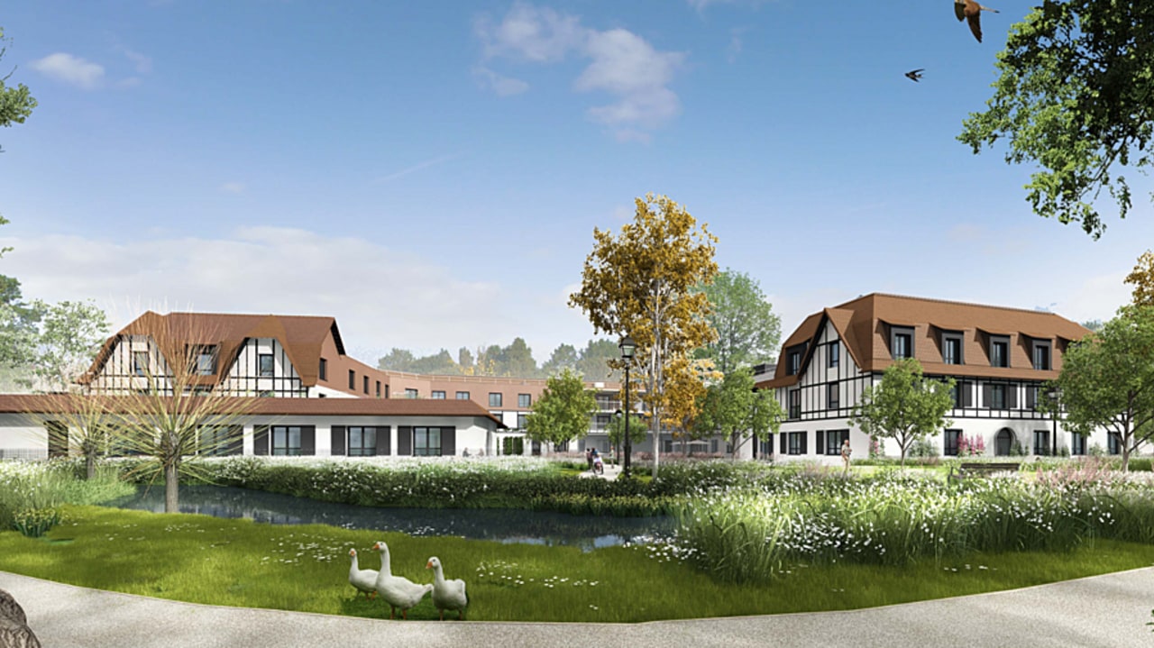 L'Ehpad pourra accueillir 118 résidents et disposera de plusieurs services dédiés aux personnes avec Alzheimer. (CHI de Wasquehal)