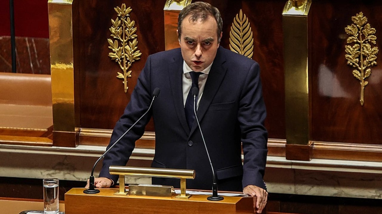 À l'Assemblée nationale ce 14 octobre, le Premier ministre Sébastien Lecornu a tenu un discours de politique générale très attendu, sachant qu'il est déjà menacé de censure par les oppositions. (Sadak Souici/Zuma/Sipa)