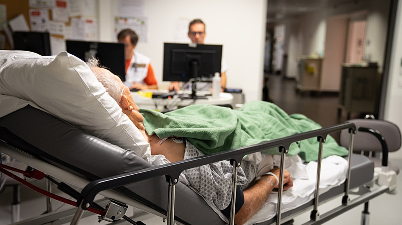 Chaque année, près de 160 000 personnes sont victimes d'un accident vasculaire cérébral en France et plus de 30 000 en meurent. (Jessica Bordeau/Image Point FR/BSIP)