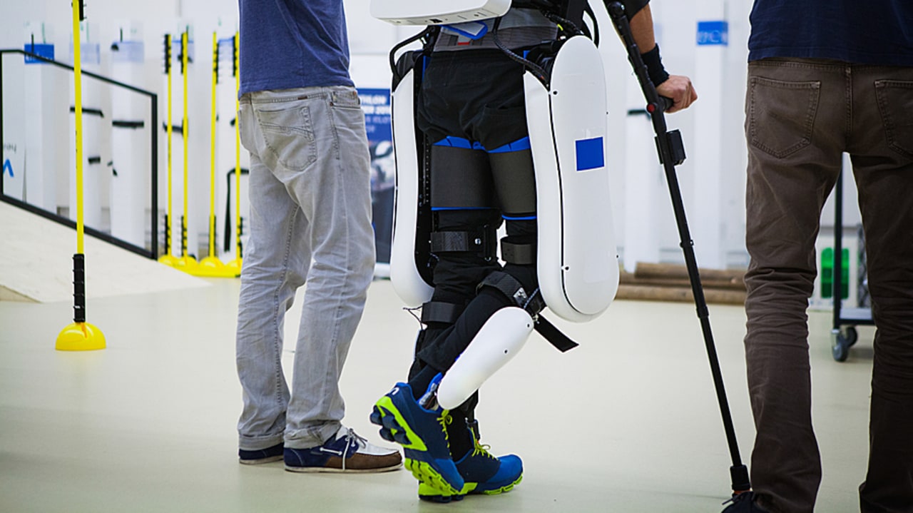 Actualisée pour la dernière fois en 2011, la nomenclature CNEH avait besoin d'une mise à jour pour intégrer les nouveaux dispositifs médicaux comme les exosquelettes. (Amélie Benoist/Image Point FR/BSIP)