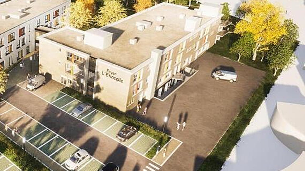 Le pôle autonomie de la Fondation Léopold-Bellan doit accompagner à terme 64 adultes en situation de handicap moteur. Le déménagement est prévu fin 2027. (Arval Architectes)