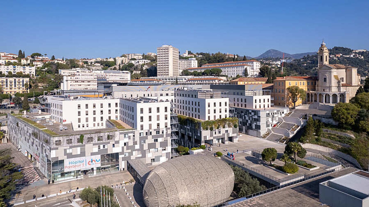 Initié au début des années 2000, le projet d'hôpital Pasteur 2 à Nice est enfin totalement abouti. Il représente un investissement de 550 millions d'euros. (CHU de Nice)