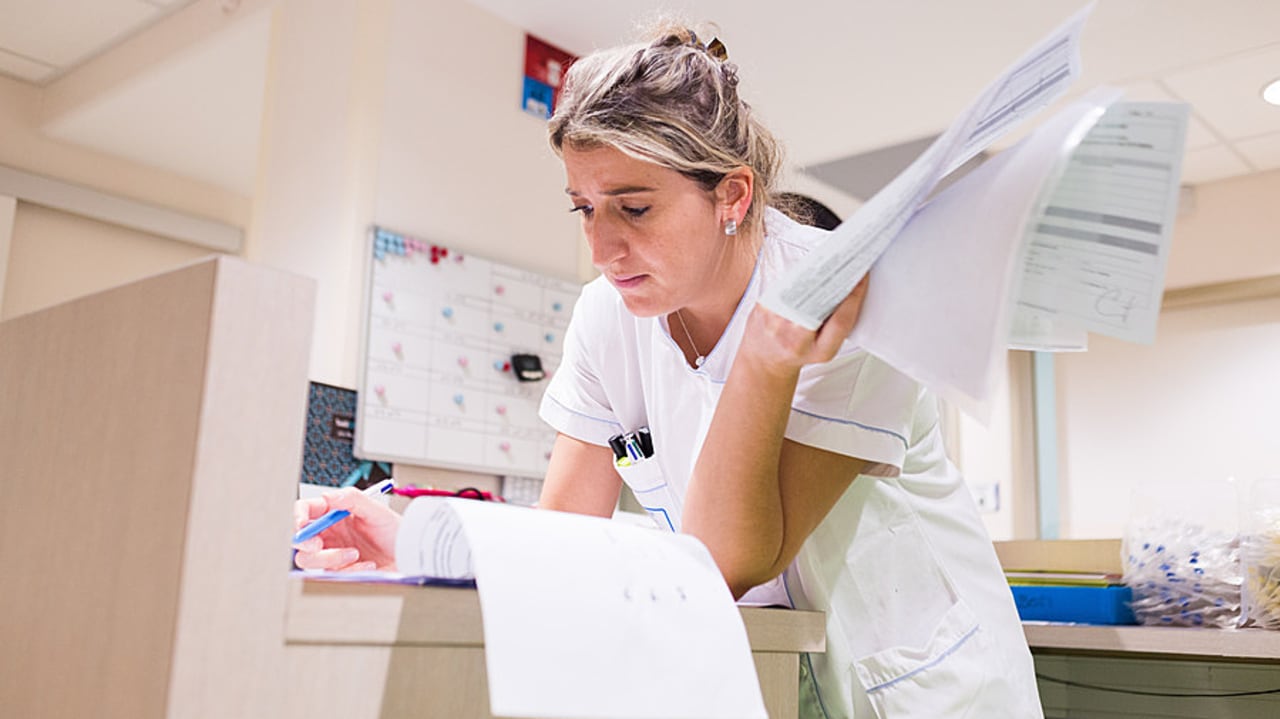 L'Unipa recommande de faire évoluer le modèle de la pratique avancée infirmière. (Burger/Phanie)