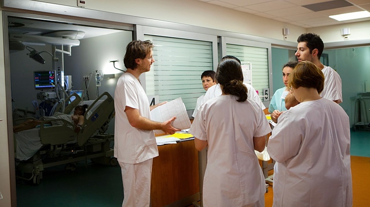 Les hôpitaux publics d'ores et déjà interfacés avec le logiciel Logimedh peuvent prétendre à cumuler quatre dotations. Cette contribution à leurs efforts fluctue de 500 à 3 000 € selon le degré d'engagement. (Amélie Benoist/Image Point FR/BSIP)