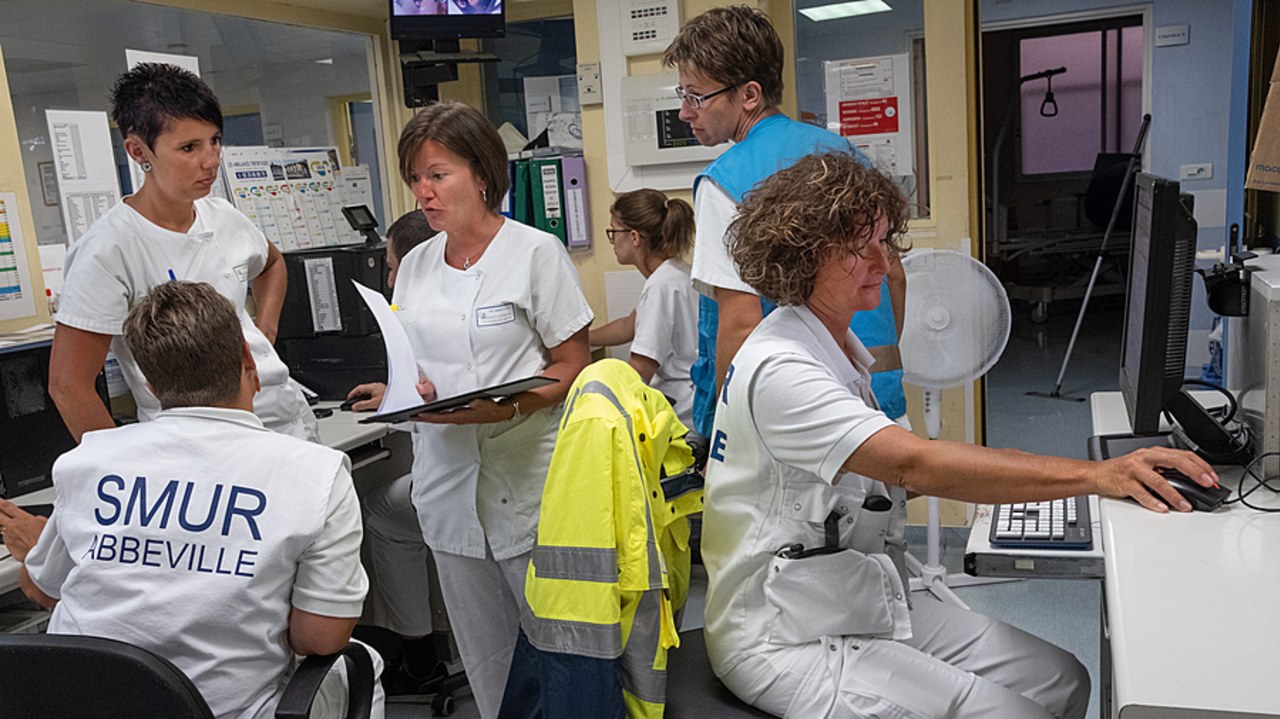 L'Igas pointe de nombreuses irrégularités dans la gestion du temps de travail des médecins à l'hôpital. (Pascal Bachelet/BSIP)