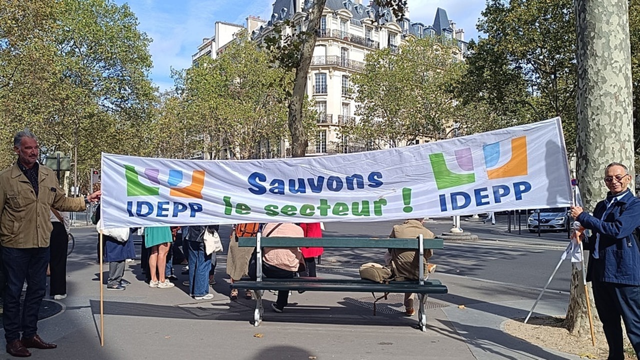 Tous les syndicats de la psychiatrie publique ont appelé à la grève ce 17 septembre. (Emmanuelle Deleplace/Hospimedia)