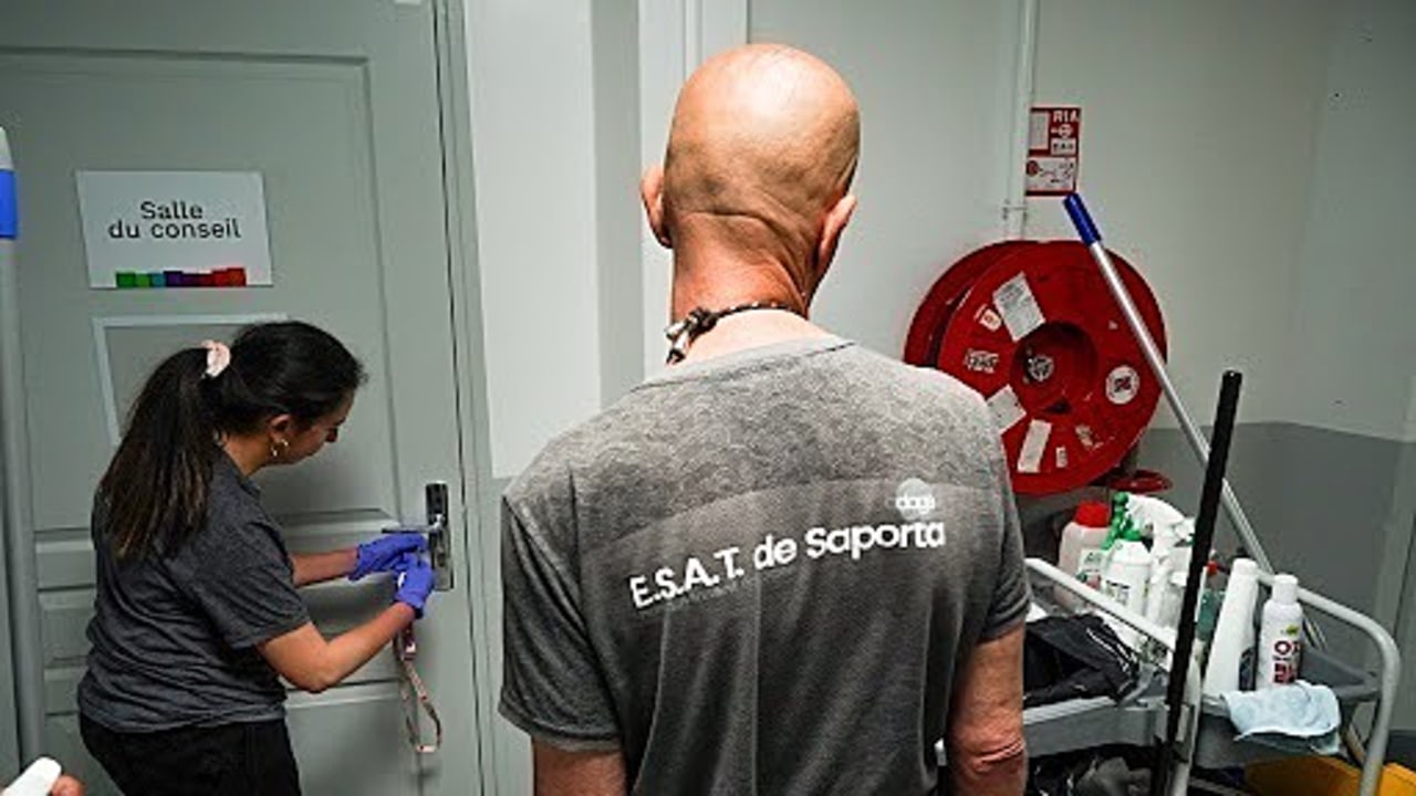 Afin de répondre à leur mission d'accompagnement tout en restant productifs, les Esat ne doivent pas compter sur l'État, estime la présidente d'Andicat. (Tremelet/Image point FR/Bsip)