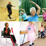 Korian illustre les résultats de l'étude Leden avec des âgés sportifs. - Droits réservés - Korian